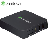 Lamtech TV Box LAM020908 4K UHD με WiFi USB 2.0 2GB RAM και 16GB Αποθηκευτικό Χώρο με Λειτουργικό Android 10.1