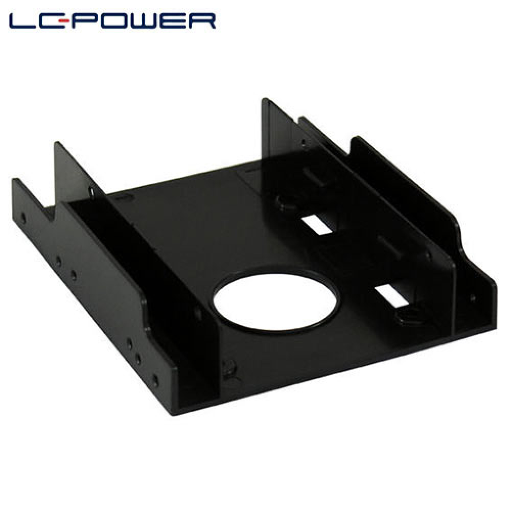 LC-POWER DRIVE BAY ADAPTER FOR HDD OR SSD 3,5 TO 2x2,5