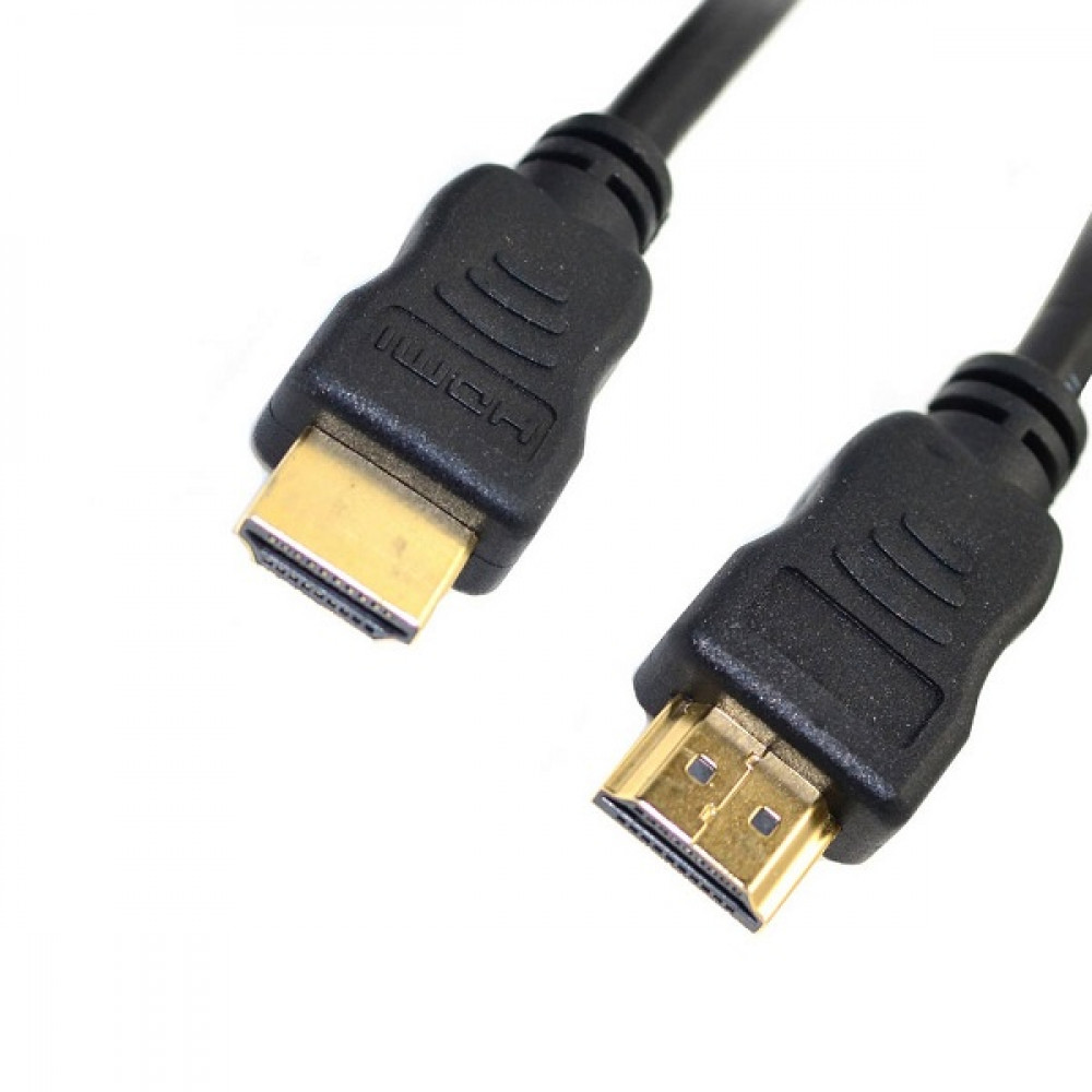 HDMI 1.4 Cable HDMI male - HDMI male 1m Μαύρο