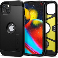 Spigen Tough Armor Back Cover Πλαστικό / Σιλικόνης 2mm Μαύρο (iPhone 13)