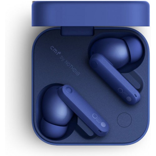 True Wireless In-Ear Headphones CMF by Nothing Buds Pro 2, Bluetooth, TWS, ANC, MultiPoint, 6 Microphones, Clear Voice 3.0, IP55 (Blue)