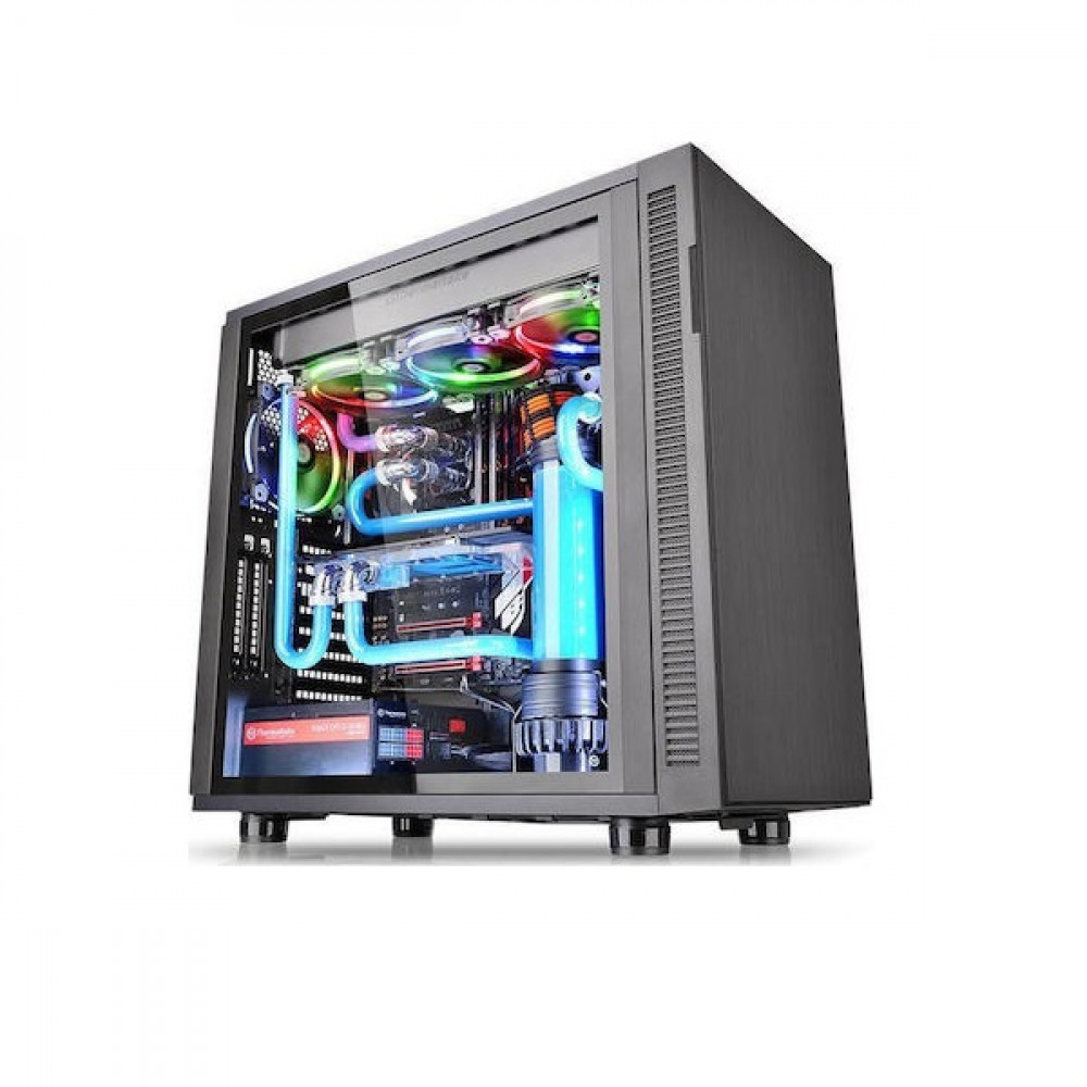 Thermaltake Suppressor F31 (Tempered Glass Edition) Gaming Midi Tower Κουτί Υπολογιστή με Πλαϊνό Παράθυρο Γκρι