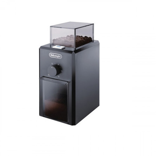 Delonghi KG79 Ηλεκτρικός Μύλος Καφέ 110W με Χωρητικότητα 120gr και 16 Επίπεδα Άλεσης Μαύρος