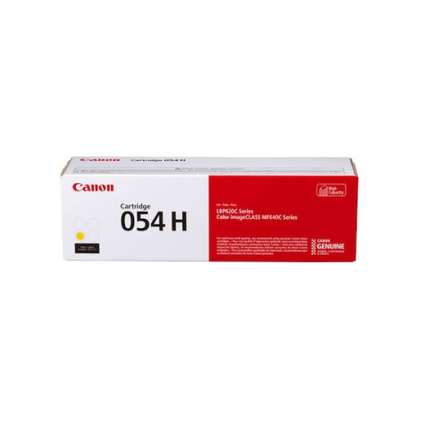 Canon Toner Cartridge 054 H Y yellow