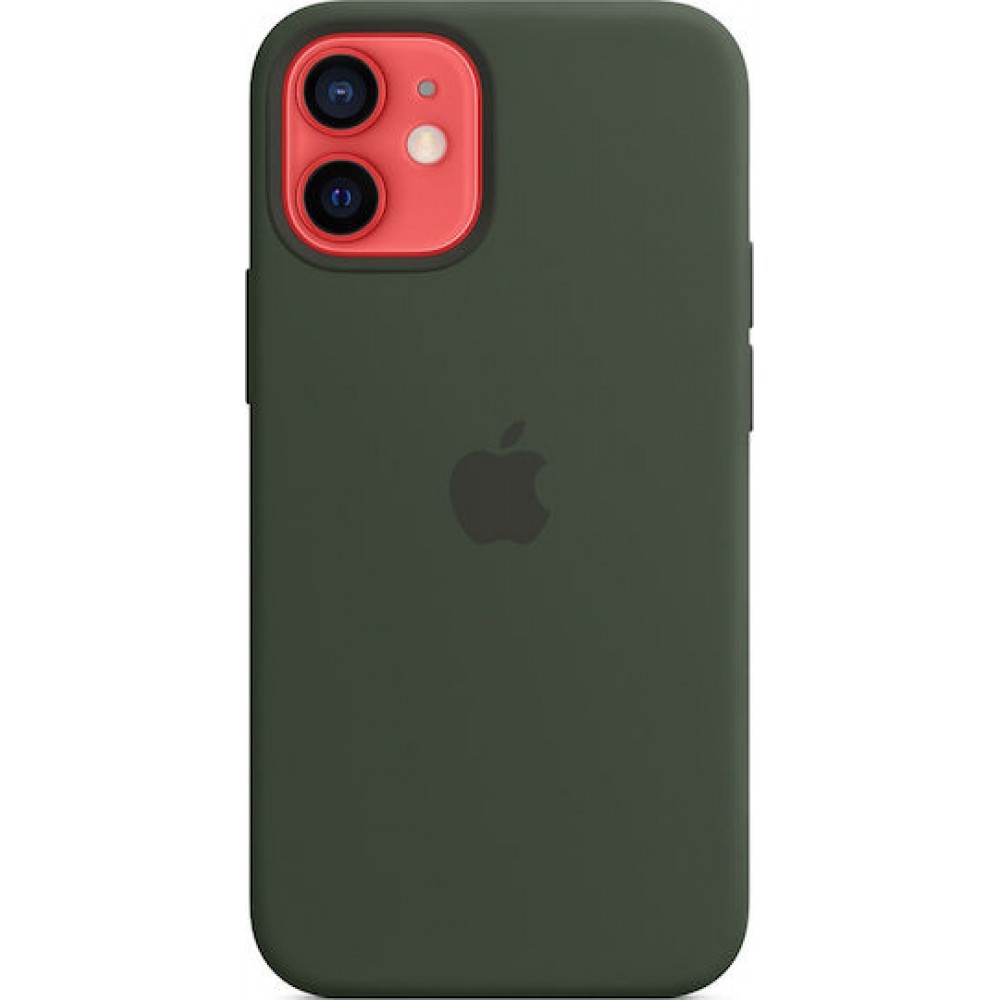 ORIGINAL APPLE SILICONE CASE IPHONE 12 MINI cyprus green MAGSAFE backcover