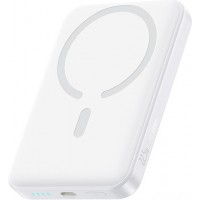 Baseus EnerFill FM11 MagSafe Power Bank 10000mAh 22.5W με Θύρα USB-C Power Delivery / Quick Charge Λευκό