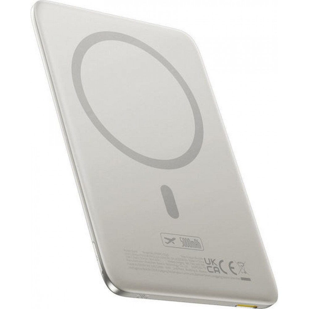 Baseus PicoGo AM41 MagSafe Power Bank 5000mAh 20W με Θύρα USB-C Power Delivery Titanium