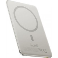 Baseus PicoGo AM41 MagSafe Power Bank 5000mAh 20W με Θύρα USB-C Power Delivery Titanium