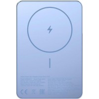 Xiaomi Super Slim Magnetic MagSafe Power Bank 5000mAh 22.5W με Θύρα USB-C Power Delivery / Quick Charge Μπλε