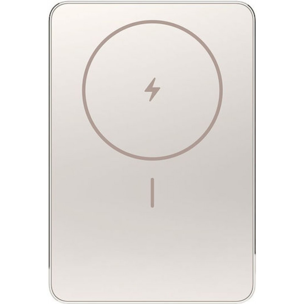 Xiaomi Super Slim Magnetic MagSafe Power Bank 5000mAh 22.5W με Θύρα USB-C Power Delivery / Quick Charge Χρυσό
