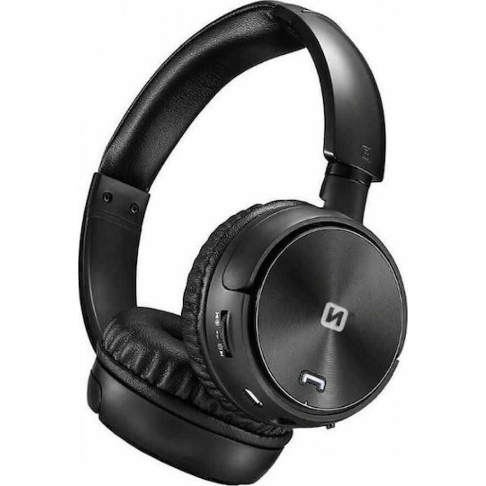 Swissten Trix Bluetooth ακουστικά με Ραδιόφωνο & microSD, Black 