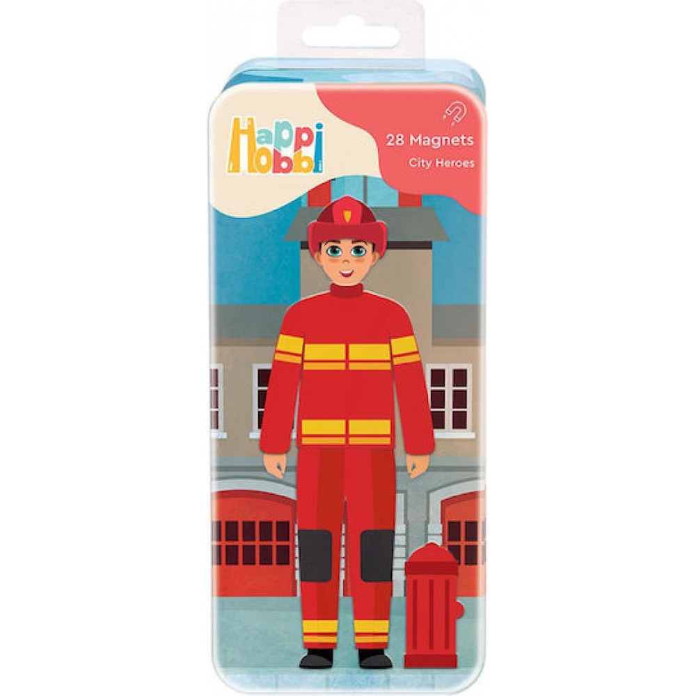 AS HappiHobbi: City Heroes - Magnet Tin (1029-64074)