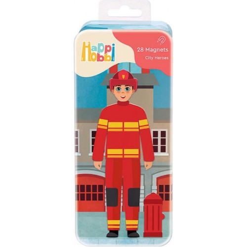 AS HappiHobbi: City Heroes - Magnet Tin (1029-64074)