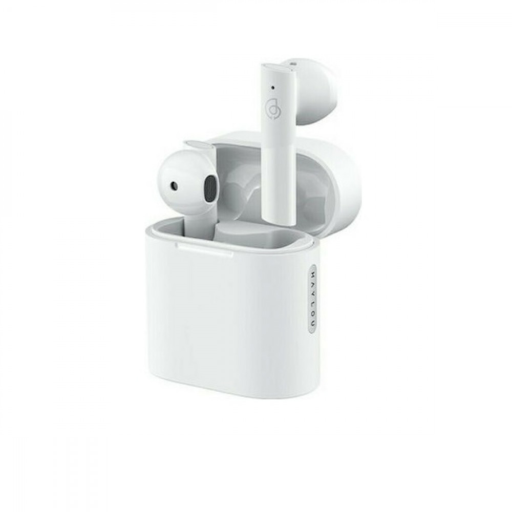 Haylou MoriPods Earbud Bluetooth Handsfree Ακουστικά με Θήκη Φόρτισης Λευκά