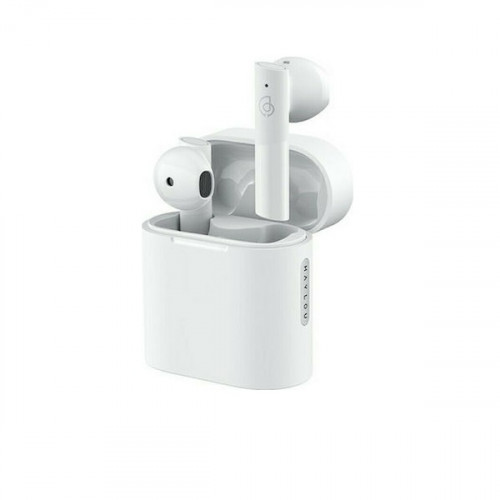 Haylou MoriPods Earbud Bluetooth Handsfree Ακουστικά με Θήκη Φόρτισης Λευκά