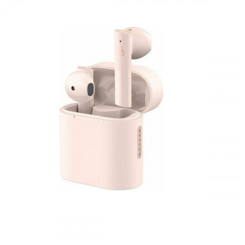 Haylou TWS Moripods Earbuds Pink Bluetooth Ακουστικά με Θήκη Φόρτισης Ροζ