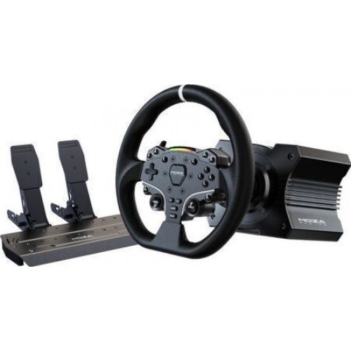 Moza Baza R5 + kierownica ES + pedały SRP-Lite + zaciski Moza Racing R5 RS20 (PC)