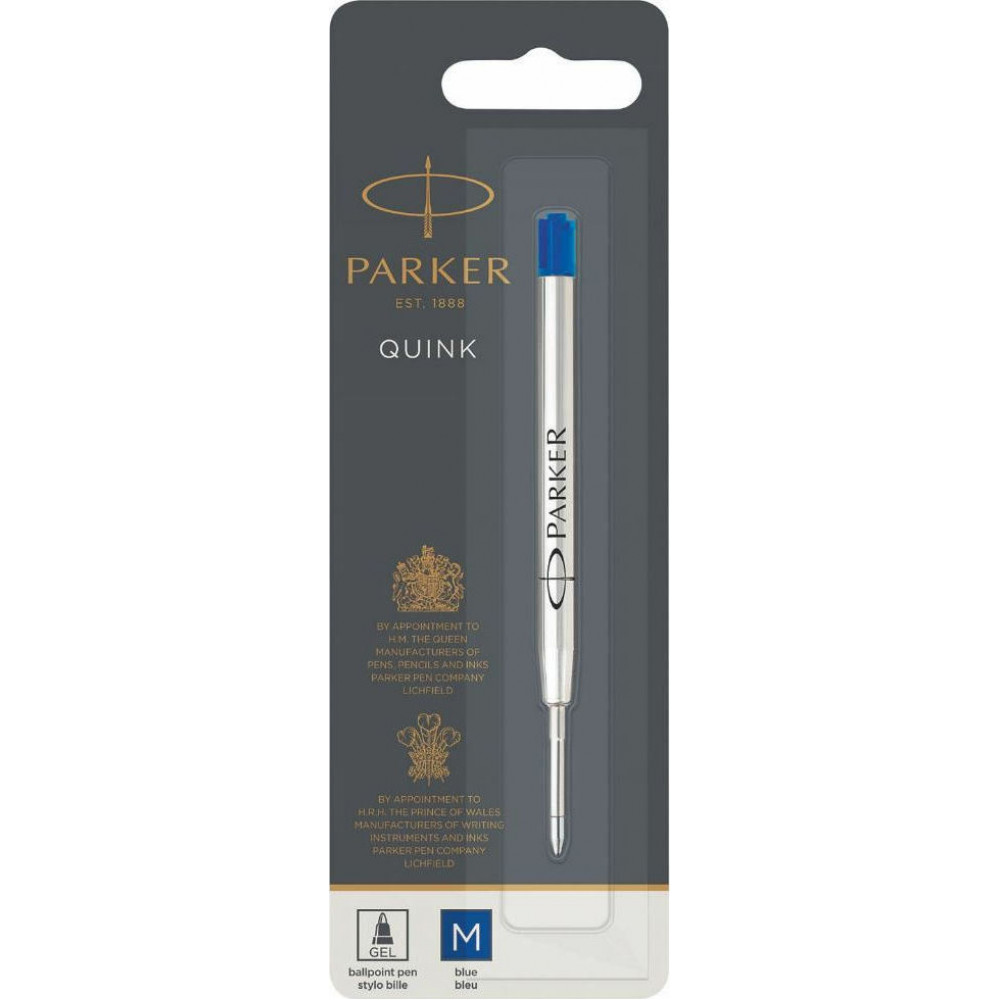 Parker Quinkflow Ανταλλακτικό Μελάνι για Στυλό σε Μπλε χρώμα Ballpoint Medium