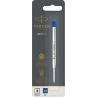 Parker Quinkflow Ανταλλακτικό Μελάνι για Στυλό σε Μπλε χρώμα Ballpoint Medium