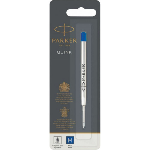 Parker Quinkflow Ανταλλακτικό Μελάνι για Στυλό σε Μπλε χρώμα Ballpoint Medium