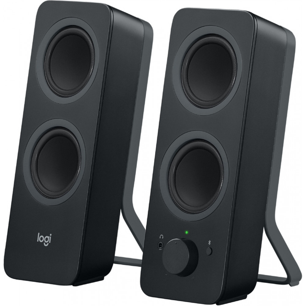 Logitech Z207 Ασύρματα Ηχεία Υπολογιστή 2.0 με Bluetooth και Ισχύ 10W σε Μαύρο Χρώμα