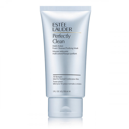 Estee Lauder Perfectly Clean Multi Action Foam Cleanser Purifying Mask All Skin Types 150ml