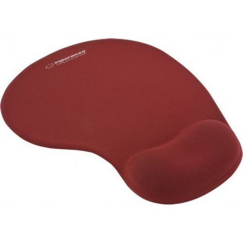 Esperanza Gel MousePad Wrist Rest Red
