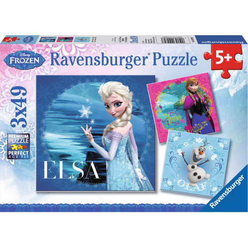 Παιδικό Puzzle Ψυχρά & Ανάποδα 147pcs για 5+ Ετών RavensburgerΚωδικός: 09269