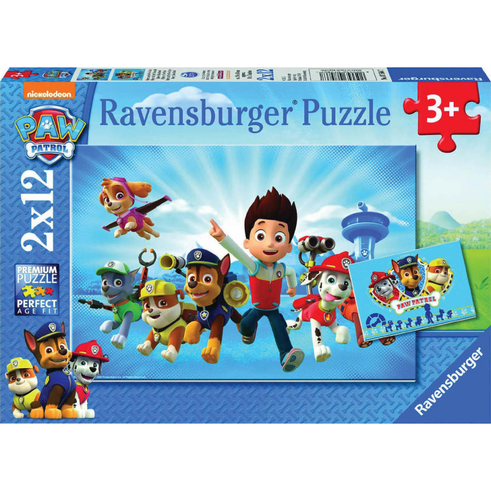 Paw Patrol 2x 12pcs (07586) Ravensburger