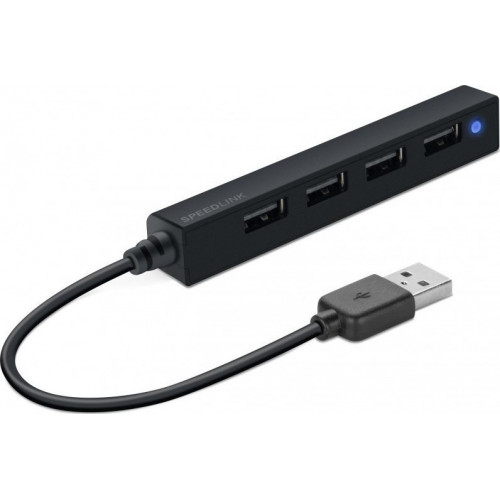 SpeedLink Snappy Slim Usb Hub 4-port