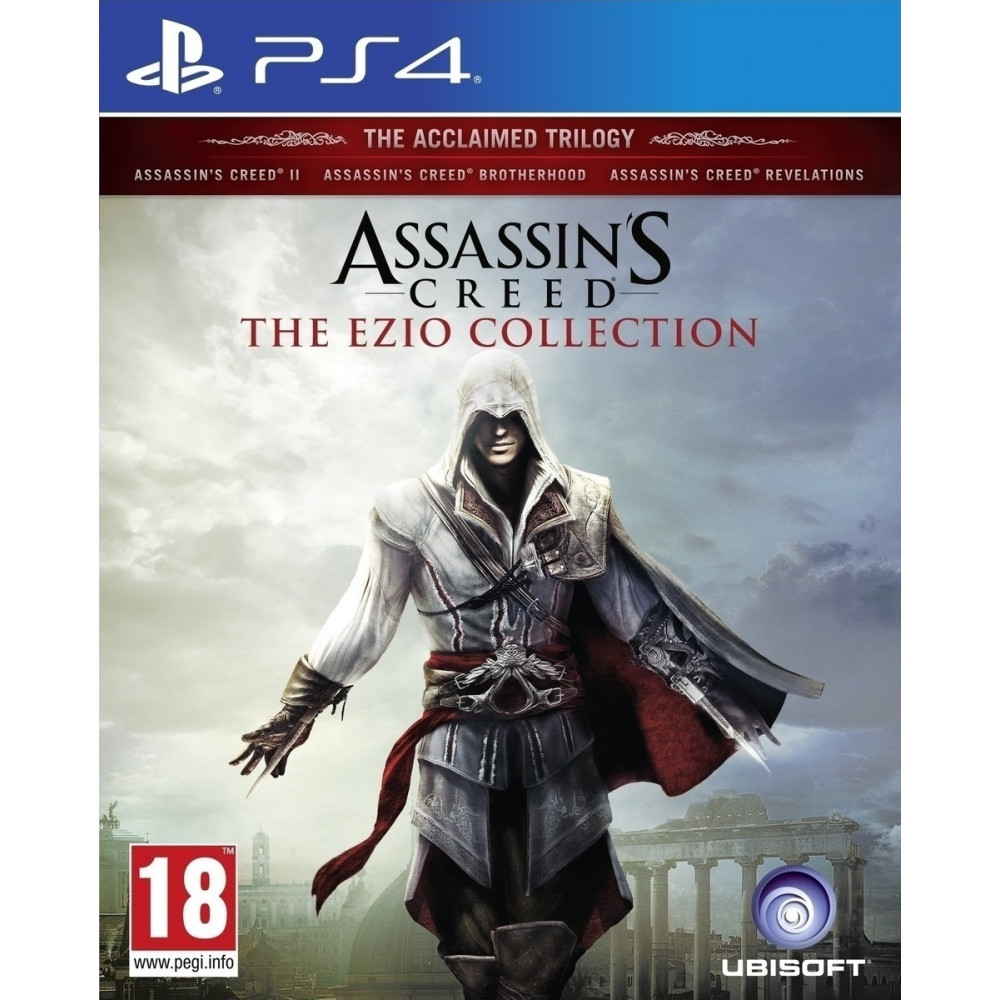 PS4 Assassins Creed Ezio Collection - The Acclaimed Trilogy (Inc. AC 2 + Brotherhood + Revelat