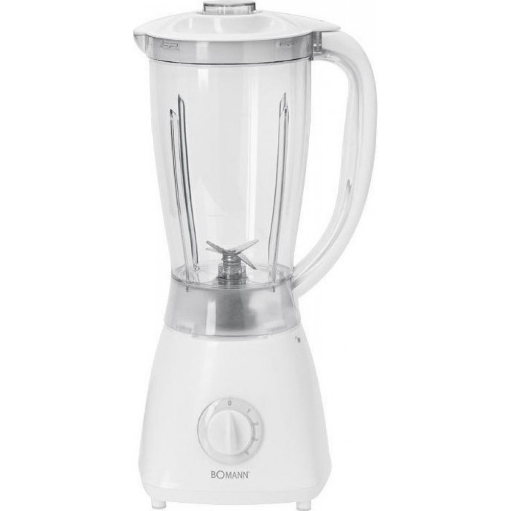 Bomann UM 378 CB Μπλέντερ 1.5lt 500W Λευκό
