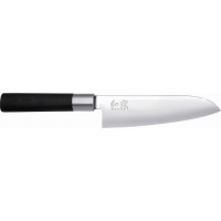 Kai Wasabi Black Μαχαίρι Santoku από Ανοξείδωτο Ατσάλι 16.5cm 6716S