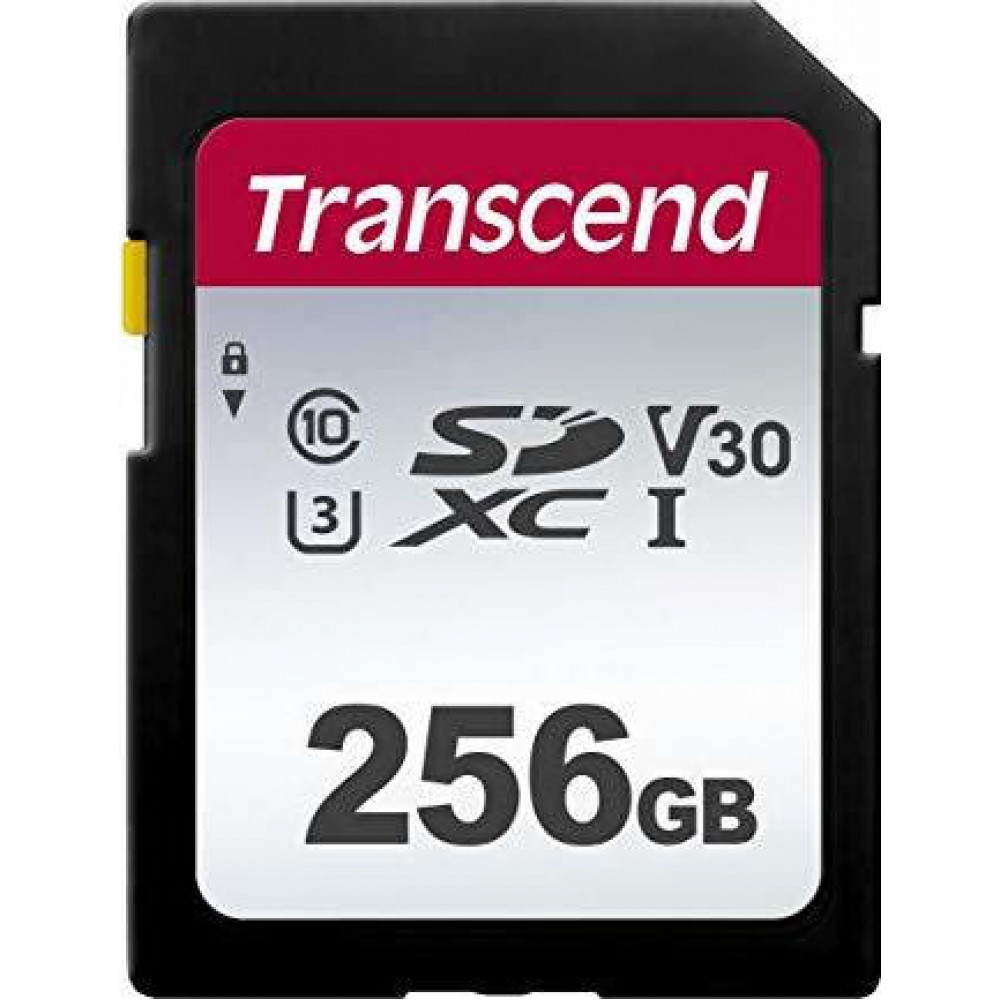 Transcend SDXC 300S    256GB Class 10 UHS-I U3 V30