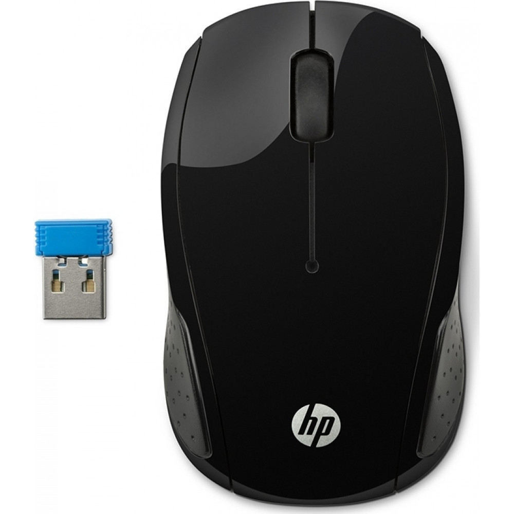 HP 200 Ασύρματο Ποντίκι Μαύρο