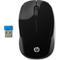 HP 200 Ασύρματο Ποντίκι Μαύρο