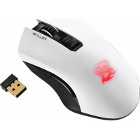 Sharkoon Skiller SGM3 Ασύρματο RGB Gaming Ποντίκι White