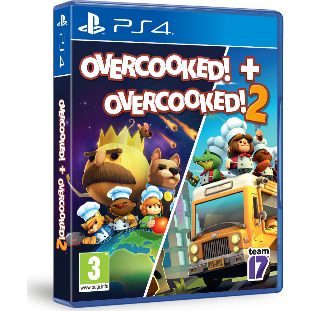PS4 Overcooked! + Overcooked! 2 - Double Pack Εκθεσιακό