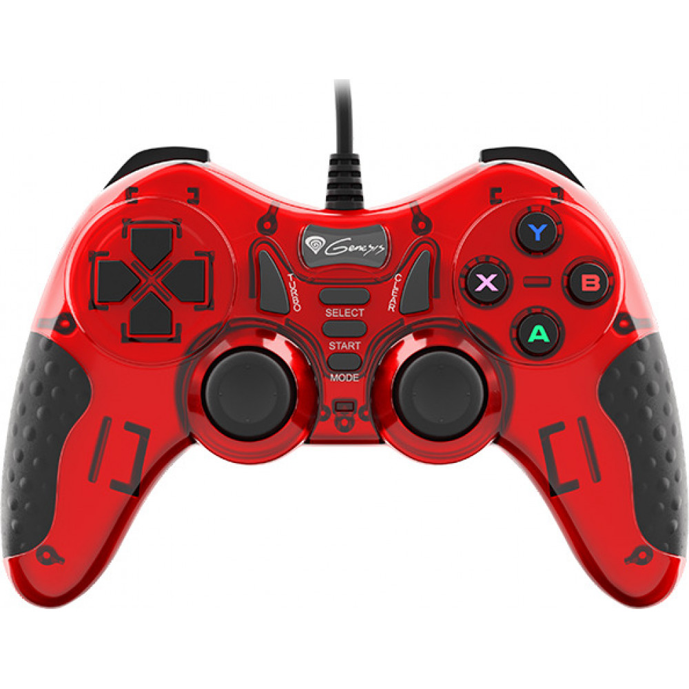 Genesis Mangan 200 Ενσύρματο Gamepad για PC Κόκκινο