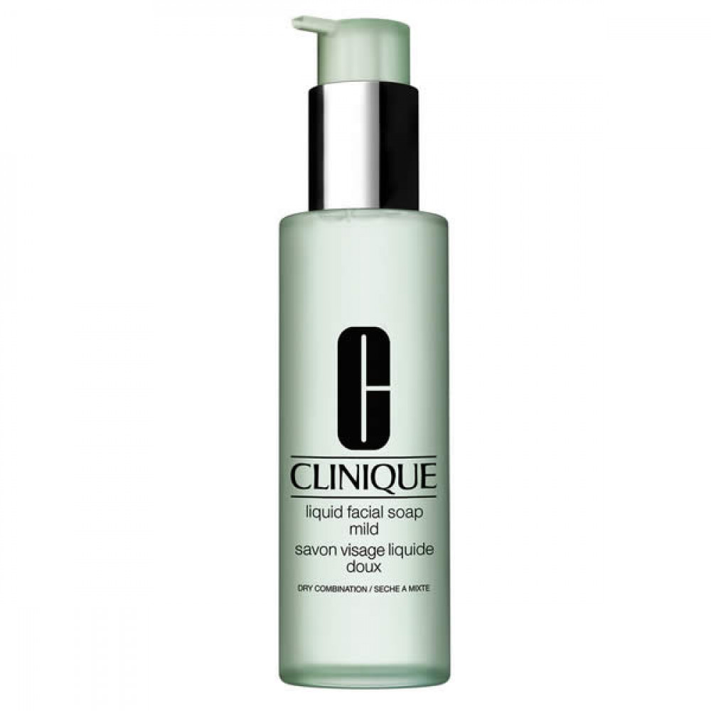 Clinique Gel Καθαρισμού Liquid Facial Soap Mild Pump για Ξηρές Επιδερμίδες 200ml