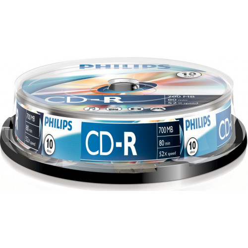 Philips CD-R 80Min Audio JC 1x10