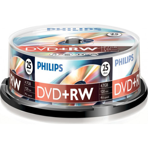 Philips DVD-R 4,7GB 16x IW SP 1x25