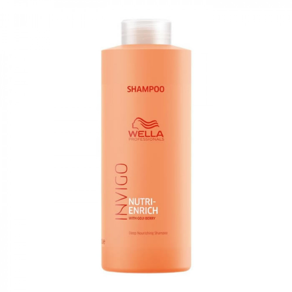 Wella Invigo Nutri Enrich Deep Nourishing Σαμπουάν Αναδόμησης/Θρέψης για Ταλαιπωρημένα Μαλλιά 1000ml