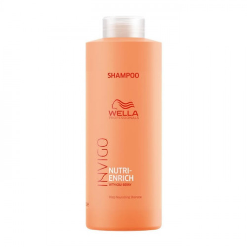 Wella Invigo Nutri Enrich Deep Nourishing Σαμπουάν Αναδόμησης/Θρέψης για Ταλαιπωρημένα Μαλλιά 1000ml