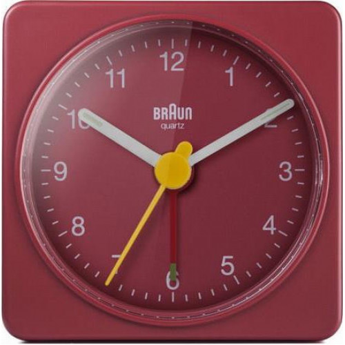 Braun BC 02 R Επιτραπέζιο Ρολόι με Ξυπνητήρι 67081