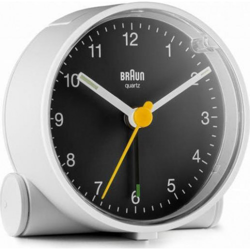 Braun BC 01 WB Quartz Alarm Clock White