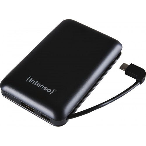 Intenso XC10000 Power Bank 10000mAh με Θύρα USB-A και Θύρα USB-C Μαύρο