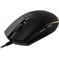Logitech G203 Lightsync RGB Gaming Ποντίκι 8000 DPI Μαύρο
