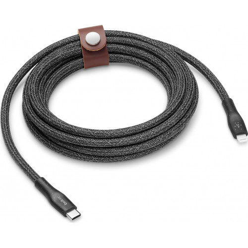 Belkin Regular USB to Lightning / Type-C / micro USB Cable Μαύρο 1m (CAC001BT1MBK)