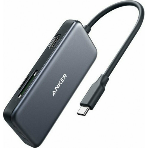 Anker Premium 5in1 USB-C Hub 2xUSB3,HDMI,Mem Card
